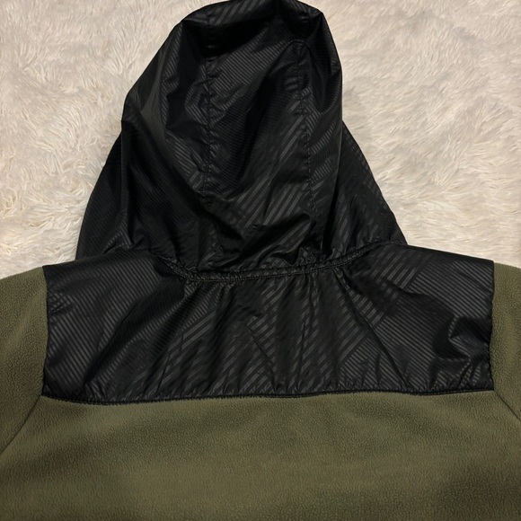 Nike SPORTSWEAR WINTERIZED FULL-ZIP HOODIE Youth Green & Black Size Large - Picture 12 of 14